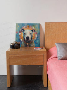 Divine Gaze Pit Bull Framed Wall Art Poster-Art-Dog Art, Home Decor, Pit Bull, Poster-3