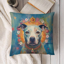 Load image into Gallery viewer, Divine Gaze Pit Bull Plush Pillow Case-Cushion Cover-Dog Dad Gifts, Dog Mom Gifts, Home Decor, Pillows, Pit Bull-4
