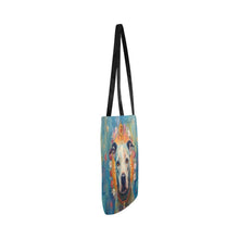 Load image into Gallery viewer, Divine Gaze Pit Bull Shopping Tote Bag-Accessories-Accessories, Bags, Dog Dad Gifts, Dog Mom Gifts, Pit Bull-White-ONESIZE-3