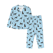 Load image into Gallery viewer, Doberman Pajamas for Women - XL Available - Yes I Love Black and Tan Dobermans-Pajamas-Apparel,Doberman,Dog Mom Gifts,Pajamas-7