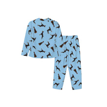 Load image into Gallery viewer, Doberman Pajamas for Women - XL Available - Yes I Love Black and Tan Dobermans-Pajamas-Apparel,Doberman,Dog Mom Gifts,Pajamas-8