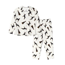 Load image into Gallery viewer, Doberman Pajamas for Women - XL Available - Yes I Love Black and Tan Dobermans-Pajamas-Apparel,Doberman,Dog Mom Gifts,Pajamas-9