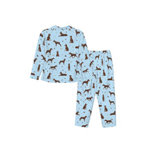 Load image into Gallery viewer, Doberman Pajamas for Women - XL Available - Yes I Love Red and Tan Dobermans-Pajamas-Apparel,Doberman,Dog Mom Gifts,Pajamas-10
