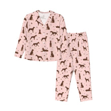 Load image into Gallery viewer, Doberman Pajamas for Women - XL Available - Yes I Love Red and Tan Dobermans-Pajamas-Apparel,Doberman,Dog Mom Gifts,Pajamas-11