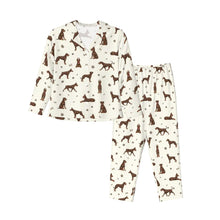 Load image into Gallery viewer, Doberman Pajamas for Women - XL Available - Yes I Love Red and Tan Dobermans-Pajamas-Apparel,Doberman,Dog Mom Gifts,Pajamas-7
