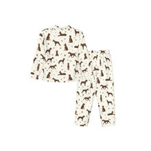Load image into Gallery viewer, Doberman Pajamas for Women - XL Available - Yes I Love Red and Tan Dobermans-Pajamas-Apparel,Doberman,Dog Mom Gifts,Pajamas-8