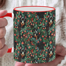 Load image into Gallery viewer, Doberman&#39;s Christmas Canopy Coffee Mug-White4-ONE SIZE-1