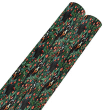 Load image into Gallery viewer, Doberman&#39;s Christmas Canopy Gift Wrapping Paper - 2 Rolls-Christmas Ornament-Christmas,Doberman,Wrapping Paper-Doberman-5