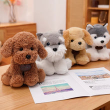 Load image into Gallery viewer, Cutest Sitting Schnauzer Stuffed Animal Plush Toy-Soft Toy-Dog Memorial Gifts,Schnauzer,Stuffed Animal-5