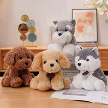 Load image into Gallery viewer, Cutest Sitting Schnauzer Stuffed Animal Plush Toy-Soft Toy-Dog Memorial Gifts,Schnauzer,Stuffed Animal-7