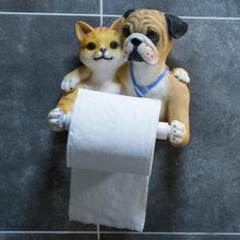 Load image into Gallery viewer, Doggo Love Toilet Roll HolderHome Decor