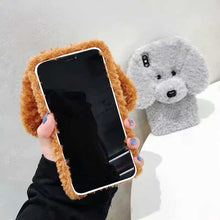 Load image into Gallery viewer, Doodle Love Plush iPhone Covers-Cell Phone Accessories-Accessories, Dogs, Doodle, Goldendoodle, iPhone Case, Labradoodle, Toy Poodle-7