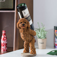 Load image into Gallery viewer, Classic Poodle Wine Holder Statues - 3 Coat Colors