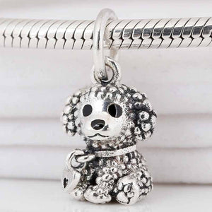 Poodle / Toy Poodle Love Silver Pendant-Dog Themed Jewellery-Dogs, Doodle, Goldendoodle, Jewellery, Labradoodle, Pendant, Poodle, Toy Poodle-5