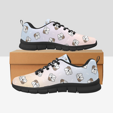 Load image into Gallery viewer, Adorable Bulldog Charm Women's Breathable Sneakers - 7 Gradients-Footwear-Dog Mom Gifts,English Bulldog,Shoes-36