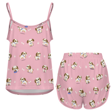 Load image into Gallery viewer, I Love My Shih Tzu Women's Cami and Shorts Pajama Set-Apparel-Apparel,Dog Mom Gifts,Pajamas,Shih Tzu-10