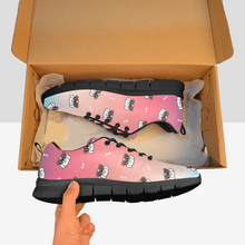Load image into Gallery viewer, Coolest English Bulldog Love Women's Breathable Sneakers - 7 Gradients-Footwear-Dog Mom Gifts,English Bulldog,Shoes-29