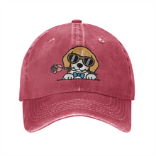 Load image into Gallery viewer, Personalized Beagle Baseball Cap - Romeo Beagle Design - Match Your Dog's Coat Color-Hats &amp; Caps-Accessories,Baseball Caps,Dog Mom Gifts-3