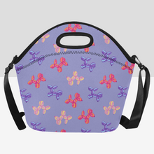 Load image into Gallery viewer, Colorful Balloon Poodles Neoprene Lunch Bag-Accessories-Accessories, Bags, Dog Mom Gifts, Lunch Bags-7