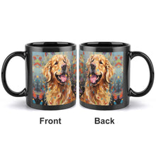 Load image into Gallery viewer, Ebullient Bliss Golden Retriever Coffee Mug-2