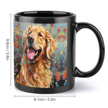 Load image into Gallery viewer, Ebullient Bliss Golden Retriever Coffee Mug-3