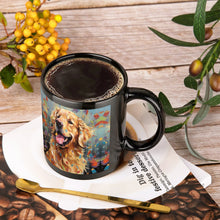 Load image into Gallery viewer, Ebullient Bliss Golden Retriever Coffee Mug-4