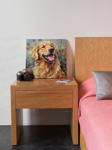 Ebullient Bliss Golden Retriever Framed Wall Art Poster-Art-Dog Art, Golden Retriever, Home Decor, Poster-3