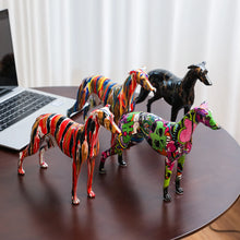 Load image into Gallery viewer, Edgy Creative Graffiti Greyhound Statue-7