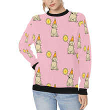 Load image into Gallery viewer, Sunflower Labrador Love Women&#39;s Sweatshirt - 4 Colors-Apparel-Apparel, Labrador, Sweatshirt-Pink-S-2
