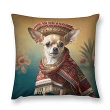Load image into Gallery viewer, El Elegante Amigo Fawn Chihuahua Plush Pillow Case-Chihuahua, Dog Dad Gifts, Dog Mom Gifts, Home Decor, Pillows-4