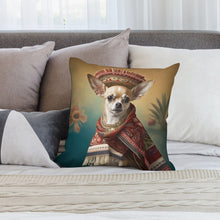 Load image into Gallery viewer, El Elegante Amigo Fawn Chihuahua Plush Pillow Case-Chihuahua, Dog Dad Gifts, Dog Mom Gifts, Home Decor, Pillows-7