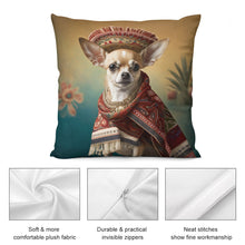 Load image into Gallery viewer, El Elegante Amigo Fawn Chihuahua Plush Pillow Case-Chihuahua, Dog Dad Gifts, Dog Mom Gifts, Home Decor, Pillows-8