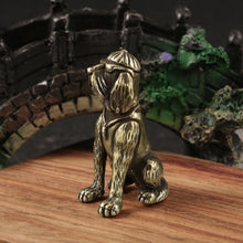 Load image into Gallery viewer, Elegant Basset Hound Brass Figurine-5