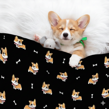Load image into Gallery viewer, Elegant Corgi Delight Blanket for Dog-Pet Furniture-Blanket for Dogs,Blankets,Corgi,Home Decor-1