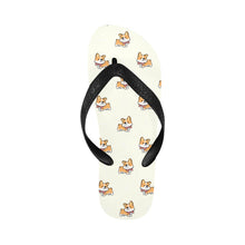 Load image into Gallery viewer, Elegant Corgi Delight Unisex Slippers - 7 Gradients-22