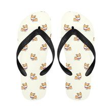 Load image into Gallery viewer, Elegant Corgi Delight Unisex Slippers - 7 Gradients-23