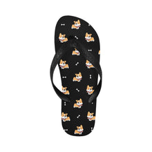 Load image into Gallery viewer, Elegant Corgi Delight Unisex Slippers - 7 Gradients-25