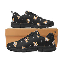 Load image into Gallery viewer, Elegant Corgi Delight Women's Breathable Sneakers-Footwear-Corgi,Dog Mom Gifts,Shoes-53