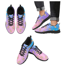 Load image into Gallery viewer, Elegant Corgi Delight Women's Breathable Sneakers-Footwear-Corgi,Dog Mom Gifts,Shoes-CornflowerBlue2-US13-4