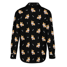 Load image into Gallery viewer, Elegant Corgi Delight Women's Shirt-29