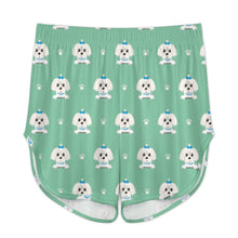 Load image into Gallery viewer, Elegant Maltese Puppy Women's Cami and Shorts Pajama Set-20