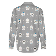 Load image into Gallery viewer, Elegant Maltese Puppy Women&#39;s Shirt-29