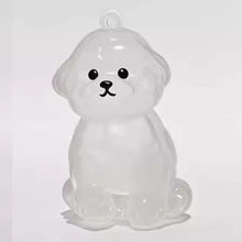 Load image into Gallery viewer, Elegant Maltese Transparent Acrylic Puppy Keychain / Pendant-Bichon-1