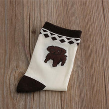 Load image into Gallery viewer, Embroidered Toy Poodle / Cockapoo Cotton SocksSocksPoodle