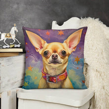 Load image into Gallery viewer, Enchanted Evening Chihuahua Plush pillow case-Cushion Cover-Chihuahua, Dog Dad Gifts, Dog Mom Gifts, Home Decor, Pillows-3