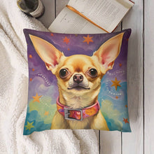 Load image into Gallery viewer, Enchanted Evening Chihuahua Plush pillow case-Cushion Cover-Chihuahua, Dog Dad Gifts, Dog Mom Gifts, Home Decor, Pillows-4