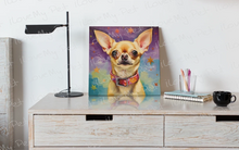 Load image into Gallery viewer, Enchanted Evening Fawn / Gold Chihuahua Framed Wall Art Poster-Art-Chihuahua, Dog Art, Home Decor, Poster-2
