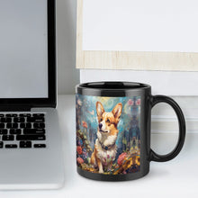 Load image into Gallery viewer, Enchanted Garden Stroll Corgi Coffee Mug-7