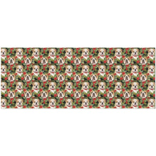 Load image into Gallery viewer, English Bulldog Berry Christmas Garland Gift Wrapping Paper - 2 Rolls-Christmas Ornament-Christmas,English Bulldog,Wrapping Paper-3