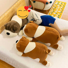 Load image into Gallery viewer, English Bulldog Love Huggable Stuffed Animal Plush Toys-Soft Toy-Dogs, English Bulldog, Home Decor, Stuffed Animal-4